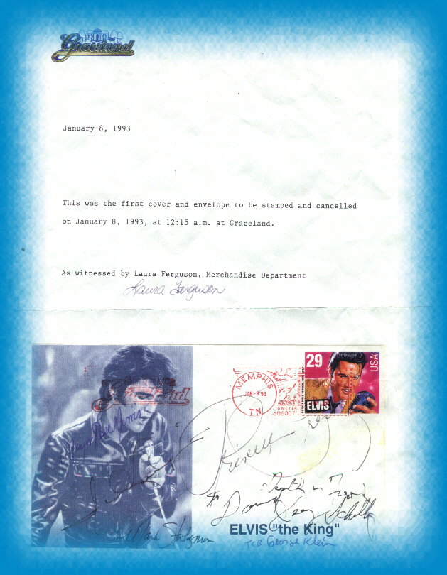 Graceland Letter of FDC's Authenticity
