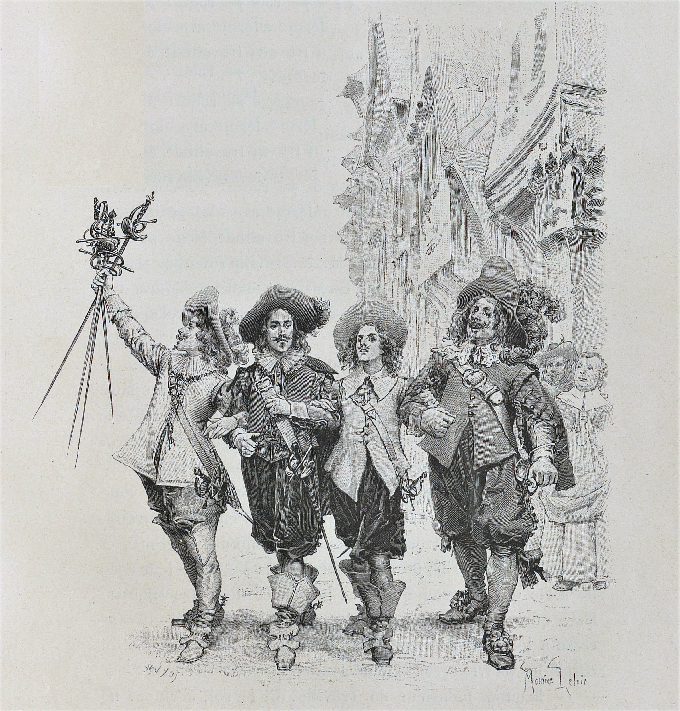the three musketeers