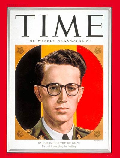 King Baudouin Time Magazine July 30, 1951