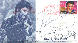 Elvis First Day Cover (front)